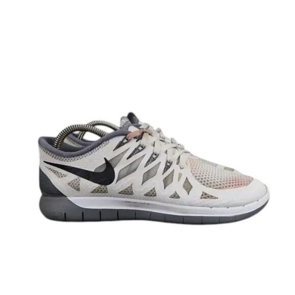 Nike Shoes Womens 8 Athletic Trainers Free 5.0 Sport Running Active Comfort Grey - Picture 14 of 14